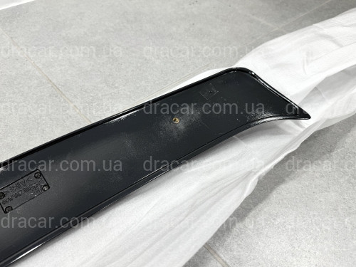 Спойлер ліп на багажник Honda Civic 4D 2006-2011 ABS пластик, колір чорний глянець артикул 411