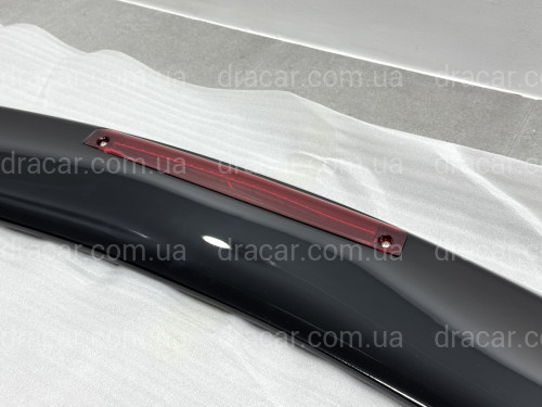 Спойлер на багажник Mitsubishi Lancer 9 2004-2009 зі стопом  ABS пластик, колір чорний глянець артикул 310