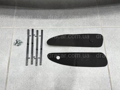 Спойлер на багажник Mitsubishi Lancer 9 2004-2009 зі стопом  ABS пластик, колір чорний глянець артикул 310