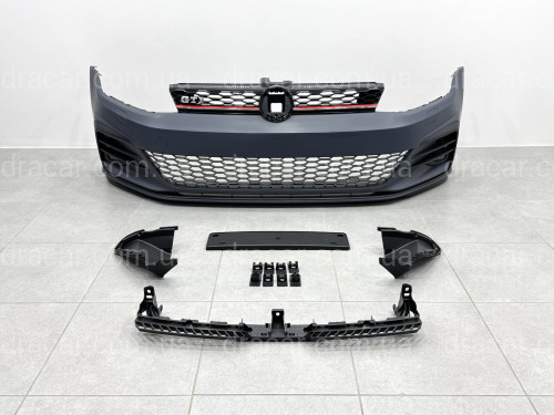 Передній бампер GTI Volkswagen Golf 7.5 2017-2021 артикул 9242