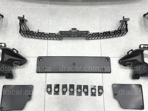 Передній бампер R Style Volkswagen Golf 7.5 2017-2021 артикул 9245