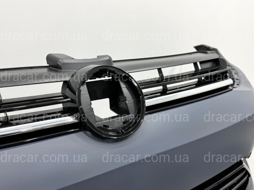 Передній бампер R Style Volkswagen Golf 7.5 2017-2021 артикул 9245
