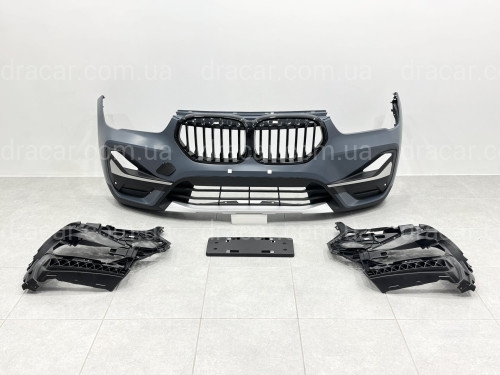 Передній бампер BMW X1 F48 2019-2022 артикул 9152