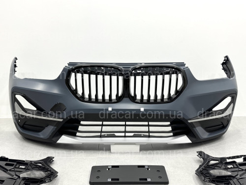 Передній бампер BMW X1 F48 2019-2022 артикул 9152