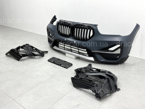 Передній бампер BMW X1 F48 2019-2022 артикул 9152