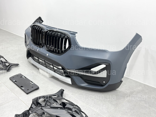 Передній бампер BMW X1 F48 2019-2022 артикул 9152