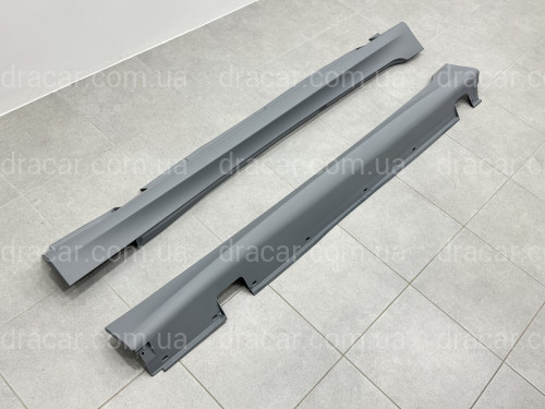 Накладки на пороги М пакет M5 BMW 5 Series E60 E61 2003-2010 артикул 9215