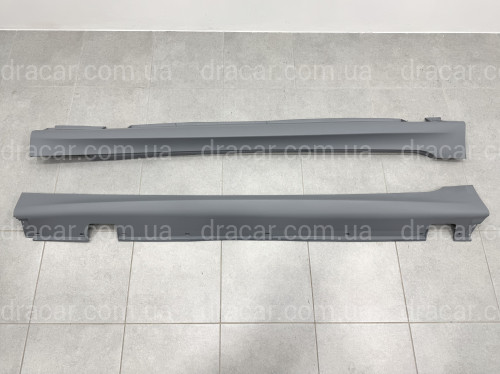 Накладки на пороги М пакет M5 BMW 5 Series E60 E61 2003-2010 артикул 9215