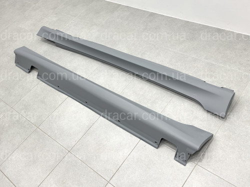 Накладки на пороги М пакет M5 BMW 5 Series E60 E61 2003-2010 артикул 9215