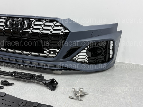 Бампер передній у стилі RS5 для Audi A5 2020+ артикул 9424