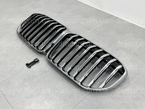 Решітка радіатора ніздрі BMW 7 Series G11 / G12 2020-2023 хром артикул 3125