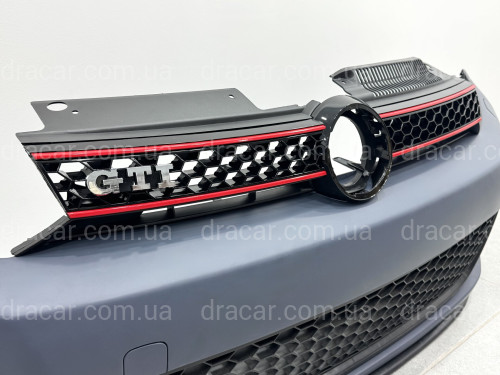 Передній бампер GTI Volkswagen Golf 6 2008-2013 артикул 9237