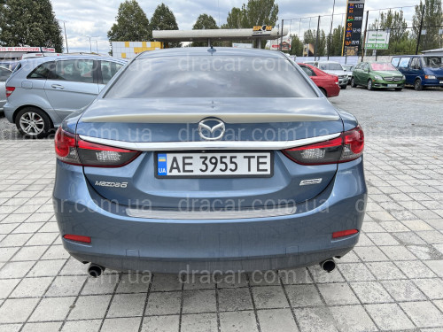 Спойлер ліп на багажник Mazda 6 2013 - ABS пластик під фарбування артикул 5516