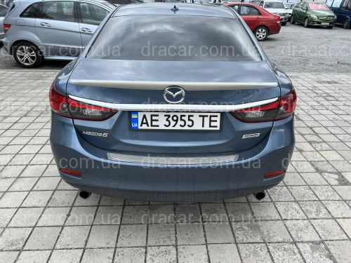 Спойлер ліп на багажник Mazda 6 2013 - ABS пластик під фарбування артикул 5516