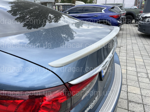 Спойлер ліп на багажник Mazda 6 2013 - ABS пластик під фарбування артикул 5516