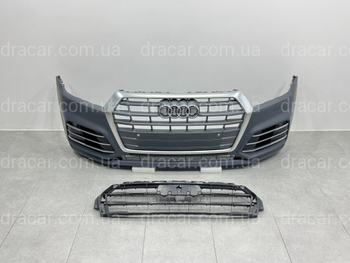 Бампер передній у зборі S-Line для Audi Q5 2017-2020 артикул 9370