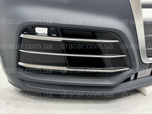 Бампер передній у зборі S-Line для Audi Q5 2017-2020 артикул 9370