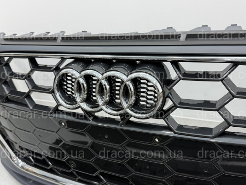 Бампер передній у зборі S-Line CHROME для Audi A4 B9 2020-2023 артикул 9443