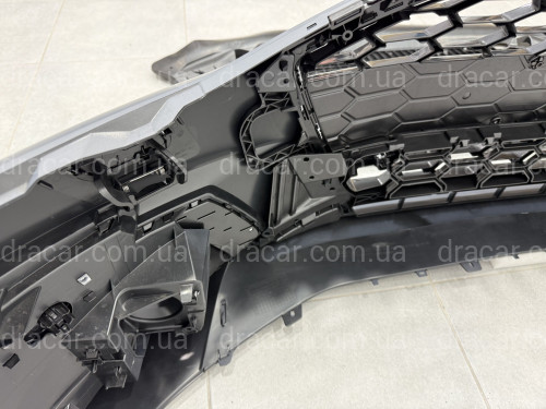 Бампер передній у зборі S-Line CHROME для Audi A4 B9 2020-2023 артикул 9443