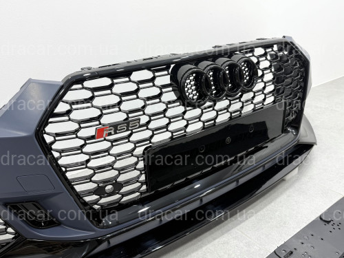 Бампер передній у стилі RS5 для Audi A5 2016-2019 артикул 9432