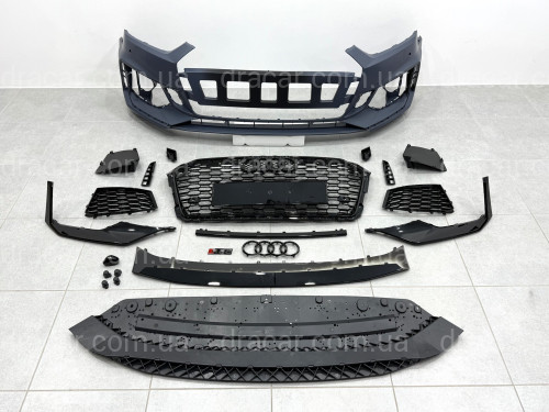 Бампер передній у стилі RS5 для Audi A5 2016-2019 артикул 9432