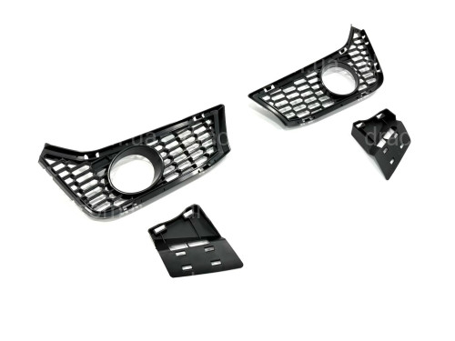 Решітки в бампер під протитуманні фари M3 look BMW 3 series F30 / F31 2012-2018 L+R артикул 1096
