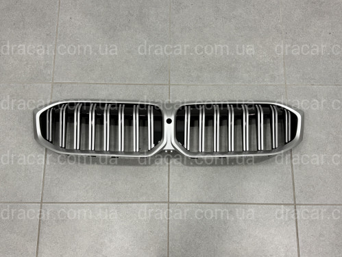 Решітка радіатора ніздрі BMW 3 G20 G21 M Performance 2022+, колір сірий артикул 6417