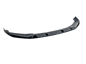 Юбка переднього бампера M Performance BMW 5 series G30 G31 2017-2020, чорний глянець