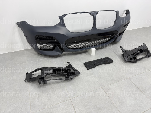 Передній бампер M paket BMW X3 G01 / X4 G02 2018-2021 артикул 9256