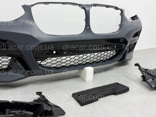 Комплект обвісу M paket BMW X3 G01 2018-2021 (передній / задній бампер, пороги, арки) артикул 9261