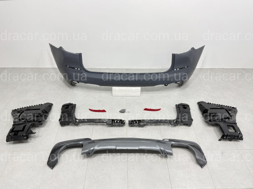 Комплект обвісу M paket BMW X3 G01 2018-2021 (передній / задній бампер, пороги, арки) артикул 9261