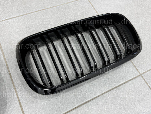 Решітка радіатора ніздрі стиль X5M X6M BMW X5 F15 / F16 2013-2018 2шт. артикул 8484
