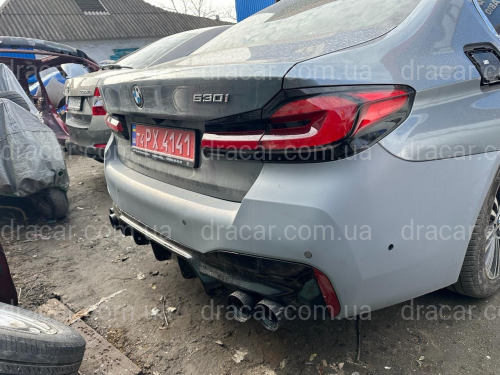 Задній бампер для BMW 5 Series G30 2017-2023 у стилі M5 LCI 2020+ артикул 7912
