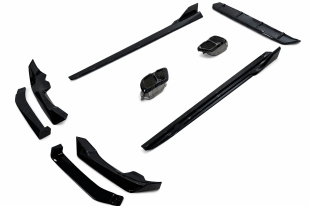 Комплект обвісу M paket LCI Paradigm Black Knight для BMW X6 G06 2023+, колір чорний глянець