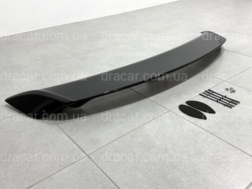 Спойлер багажника для Toyota Aurion 2006-2012 ABS пластик, колір чорний глянець артикул 6144