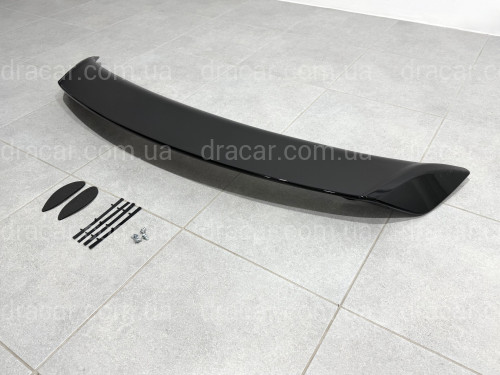 Спойлер багажника для Toyota Aurion 2006-2012 ABS пластик, колір чорний глянець артикул 6144