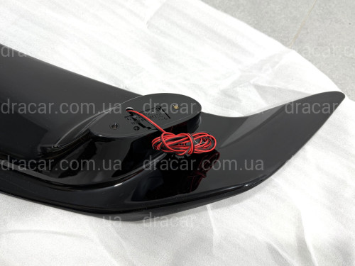 Спойлер багажника для Toyota Aurion 2006-2012 ABS пластик, колір чорний глянець артикул 6144