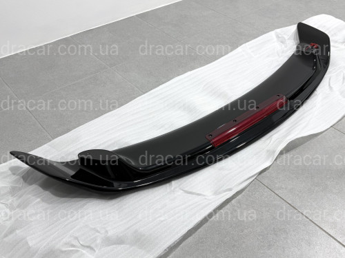 Спойлер багажника для Toyota Aurion 2006-2012 ABS пластик, колір чорний глянець артикул 6144
