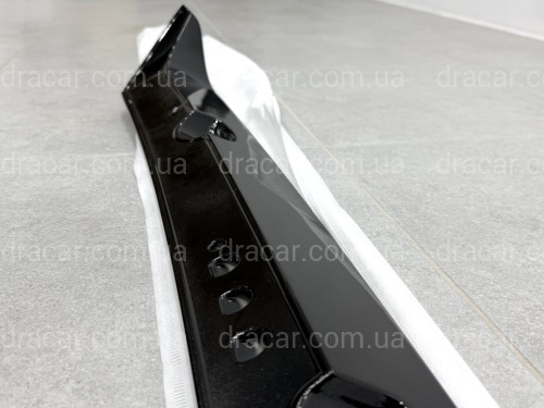 Спойлер козирок на кришку багажника Hyundai Tucson 2004-2014 ABS пластик, колір чорний глянець артикул 9456