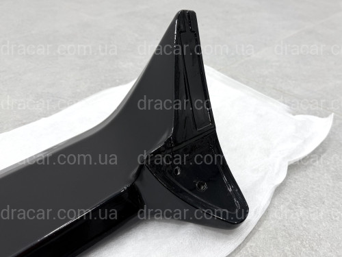Спойлер козирок на кришку багажника TTE Sport Toyota Land Cruiser Prado 120 2003-2009 ABS пластик, цвет черный глянец артикул 9461