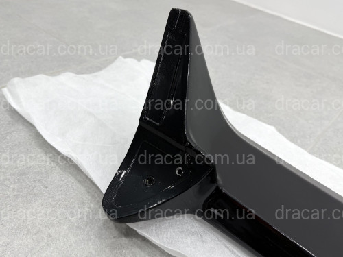 Спойлер козирок на кришку багажника TTE Sport Toyota Land Cruiser Prado 120 2003-2009 ABS пластик, цвет черный глянец артикул 9461