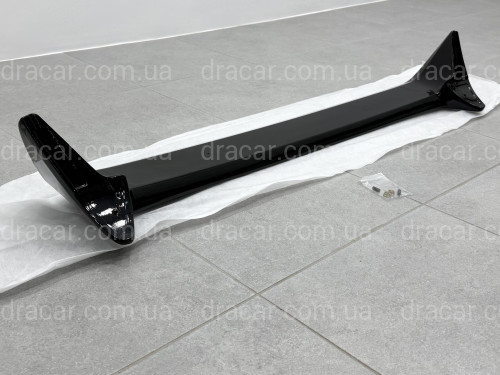 Спойлер козирок на кришку багажника TTE Sport Toyota Land Cruiser Prado 120 2003-2009 ABS пластик, цвет черный глянец артикул 9461