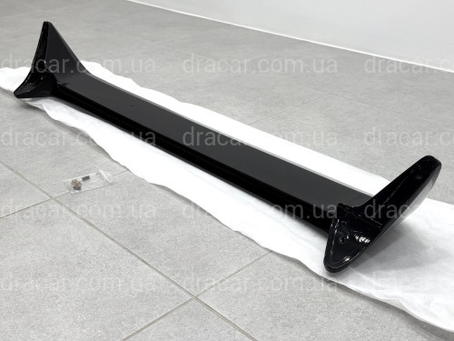 Спойлер козирок на кришку багажника TTE Sport Toyota Land Cruiser Prado 120 2003-2009 ABS пластик, цвет черный глянец артикул 9461