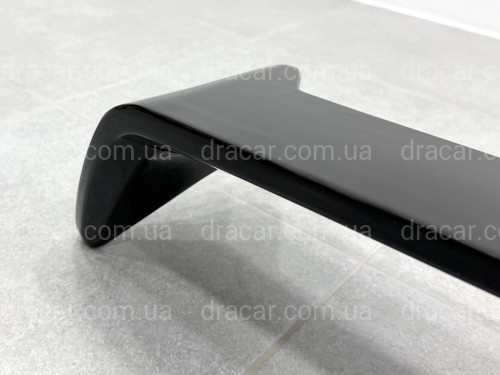 Спойлер козирок на кришку багажника TTE Sport Toyota Land Cruiser Prado 120 2003-2009 ABS пластик, цвет черный глянец артикул 9461
