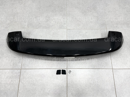 Спойлер козирок Subaru Forester 2008-2012 ABS пластик, колір чорний глянець артикул 9469