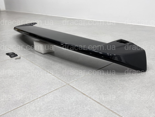 Спойлер козирок Subaru Forester 2008-2012 ABS пластик, колір чорний глянець артикул 9469