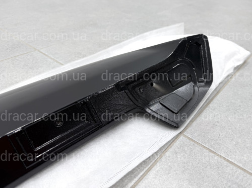 Спойлер козирок Subaru Forester 2008-2012 ABS пластик, колір чорний глянець артикул 9469