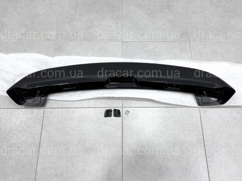 Спойлер козирок Subaru Forester 2008-2012 ABS пластик, колір чорний глянець артикул 9469
