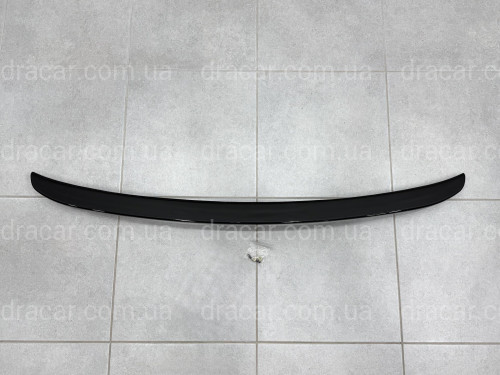Спойлер ліп багажника Toyota Camry 50 USA 2012-2014 ABS пластик, колір чорний глянець артикул 9470