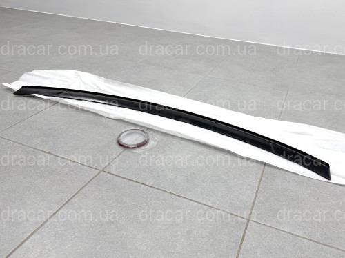Спойлер ліп багажника Skoda Octavia A7 2013-2020 ABS пластик, колір чорний глянець артикул 9468